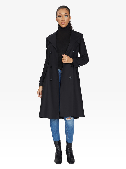 Spring/Summer Double Breasted Trench Mac Coat (1201-SP)