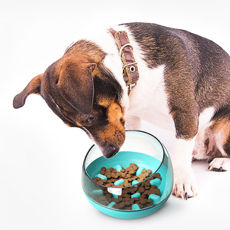 Space Capsule Dog Bowl Slow Food Bowl Tumbler Cat Bowl