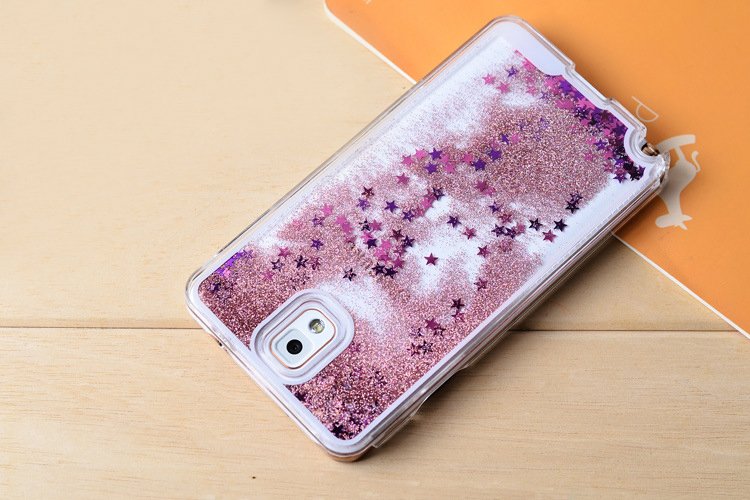 Pink Quicksand Phone Case For Samsung