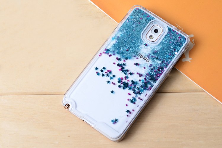 Turquoise Quicksand Case For Samsung