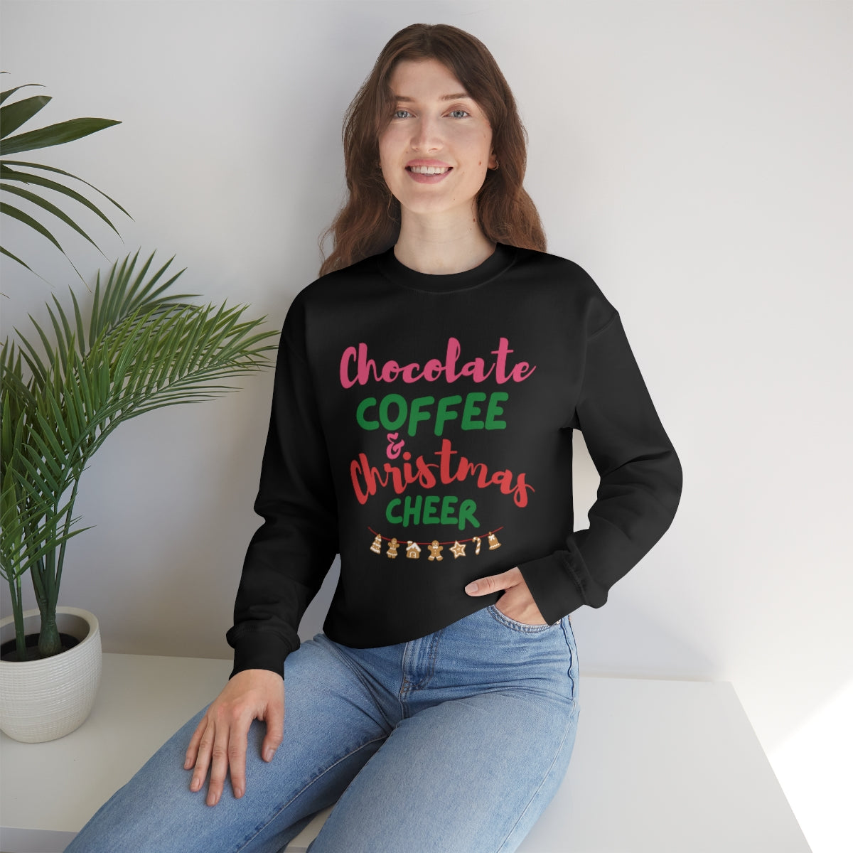 Womens Christmas Cheer Sweatshirt