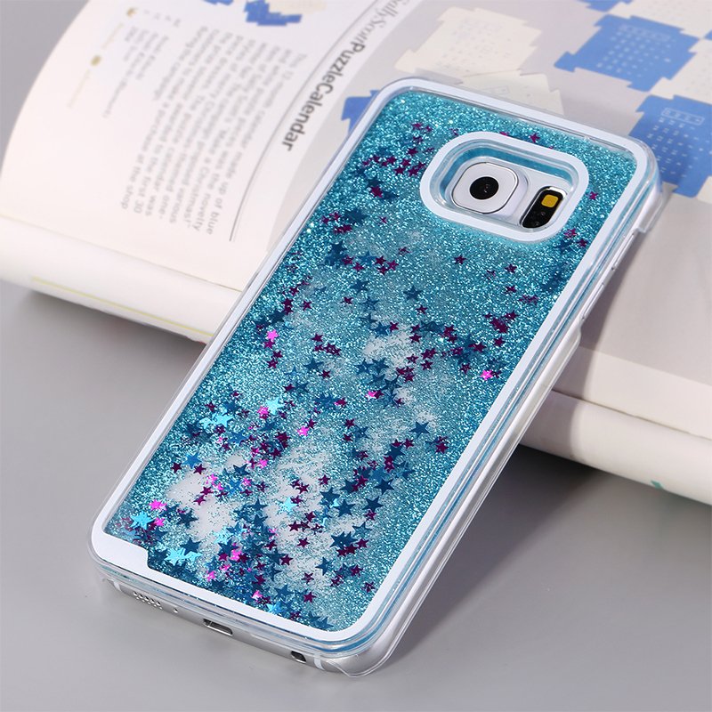 Turquoise Quicksand Case For Samsung