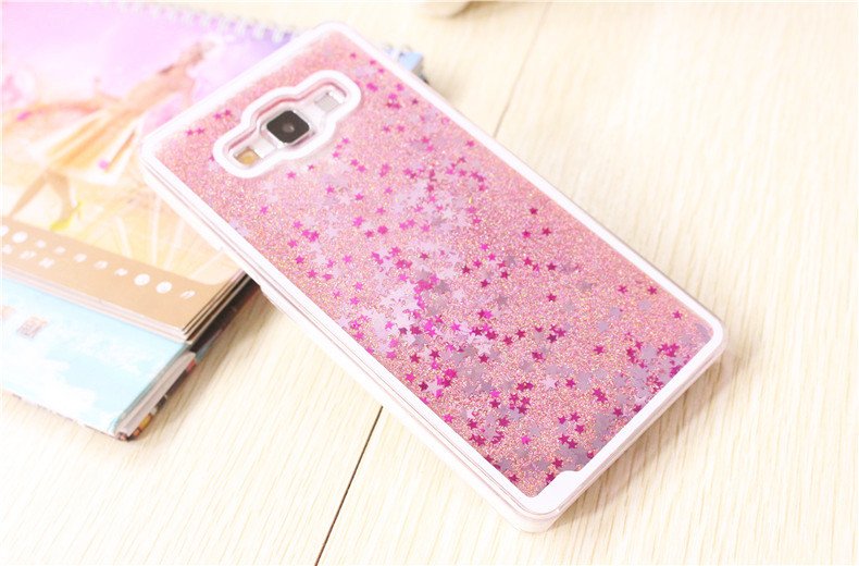 Pink Quicksand Phone Case For Samsung