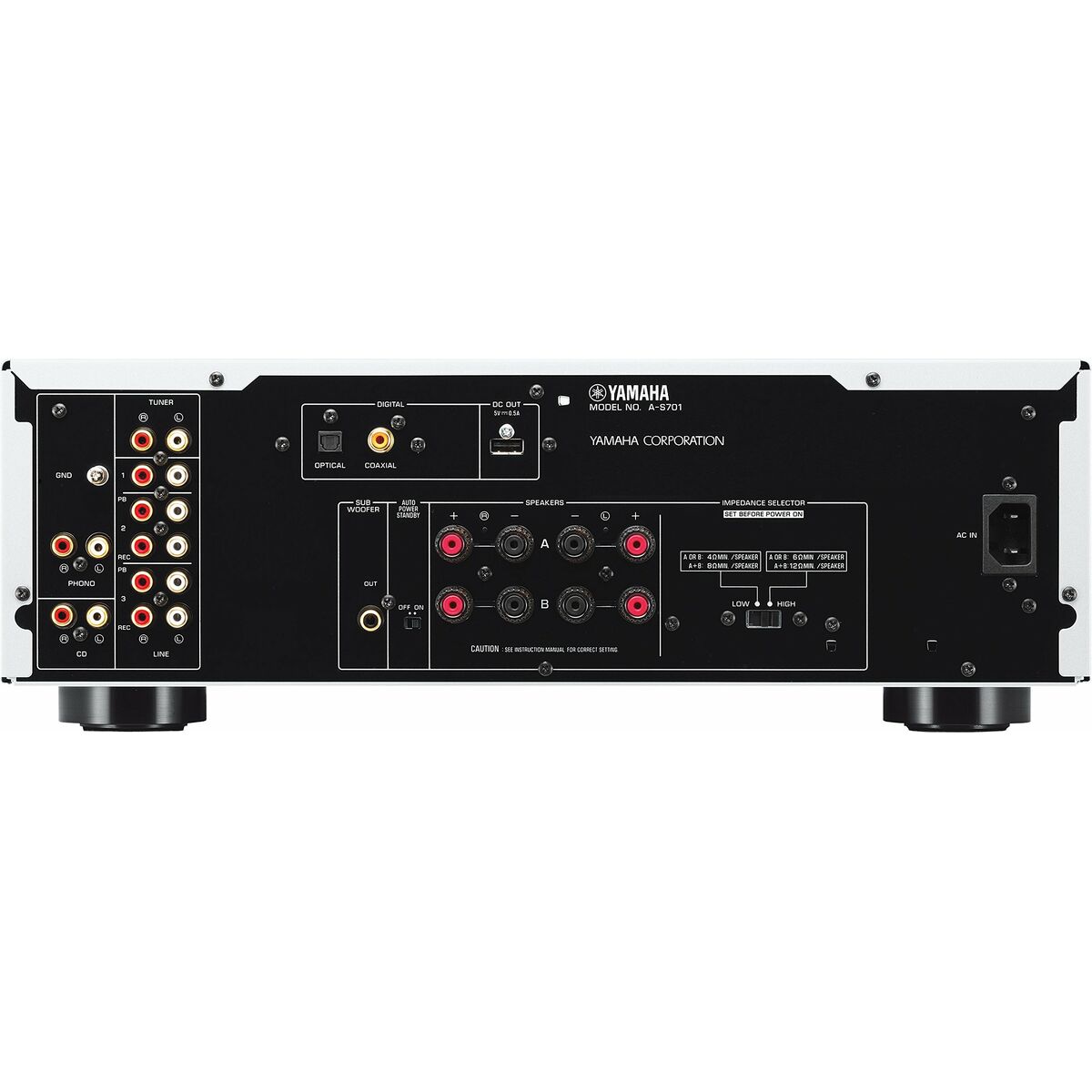 Amplifier YAMAHA AS-701 160 W