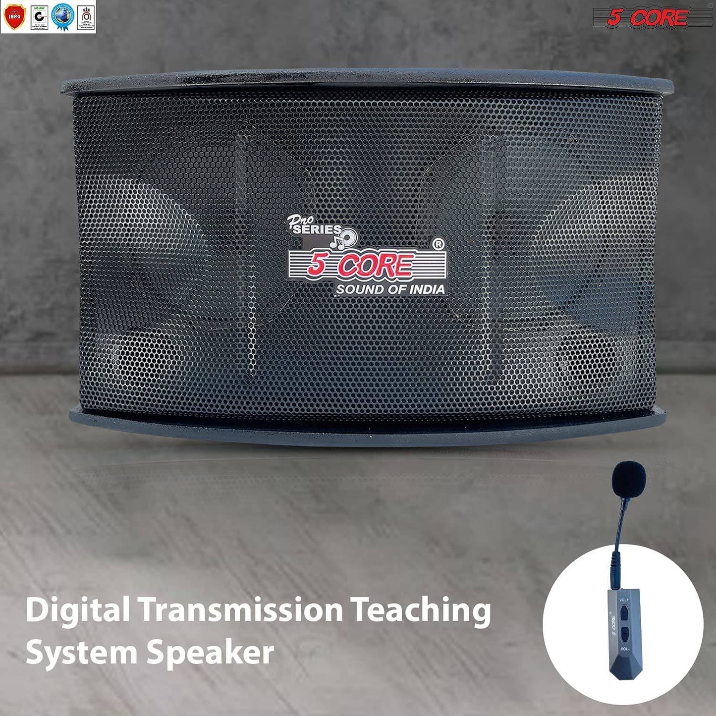 5Core Voice Amplifier 200W Portable PA Speaker System + Wireless