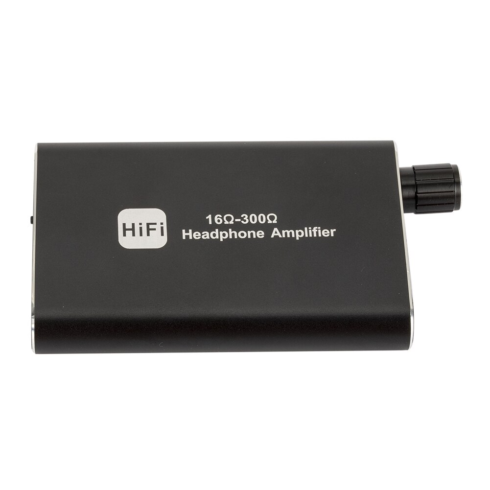 16-300Ω HIFI Headphone Amplifier Portable Earphone AMP 3.5mm w/ Audio