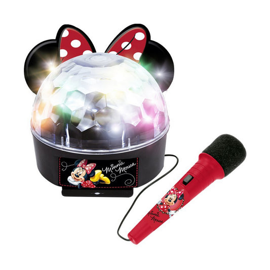 Amplifier Minnie Mouse   Bluetooth with sound Lights Microphone 19,5 x