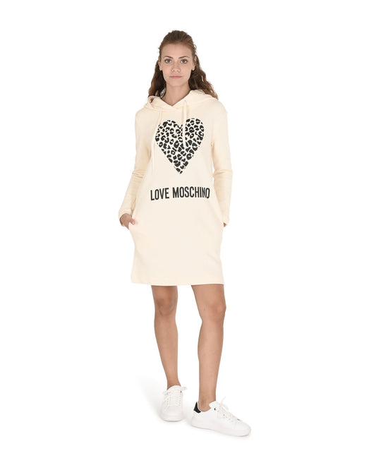 Love Moschino Womens Dress W 5 B19 05 M 4055 A34 CREAM WHITE