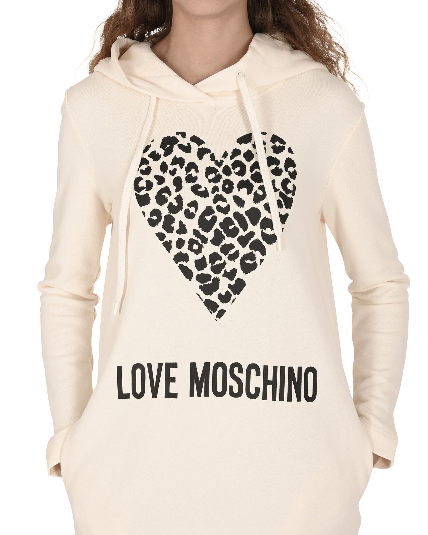 Love Moschino Womens Dress W 5 B19 05 M 4055 A34 CREAM WHITE