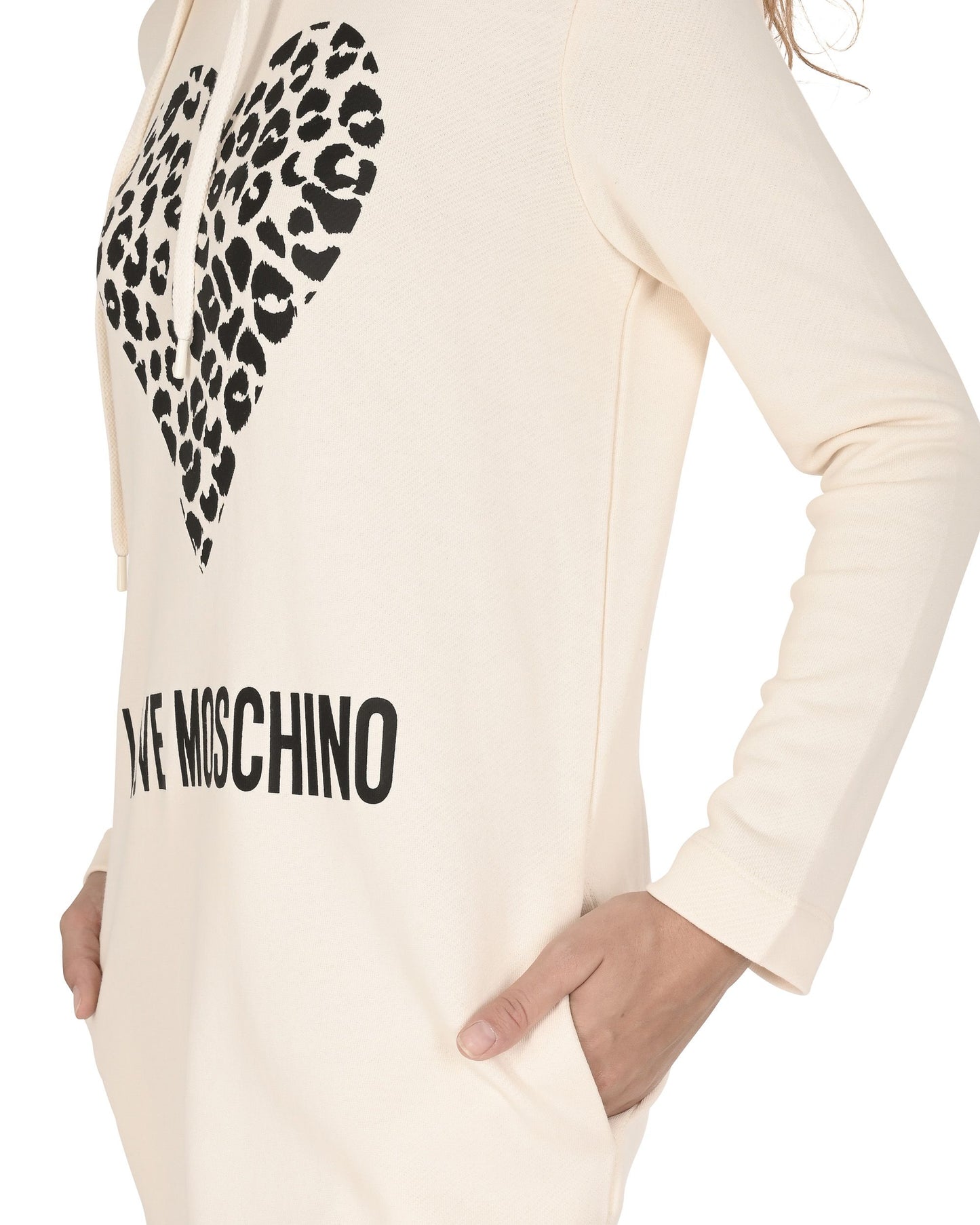 Love Moschino Womens Dress W 5 B19 05 M 4055 A34 CREAM WHITE