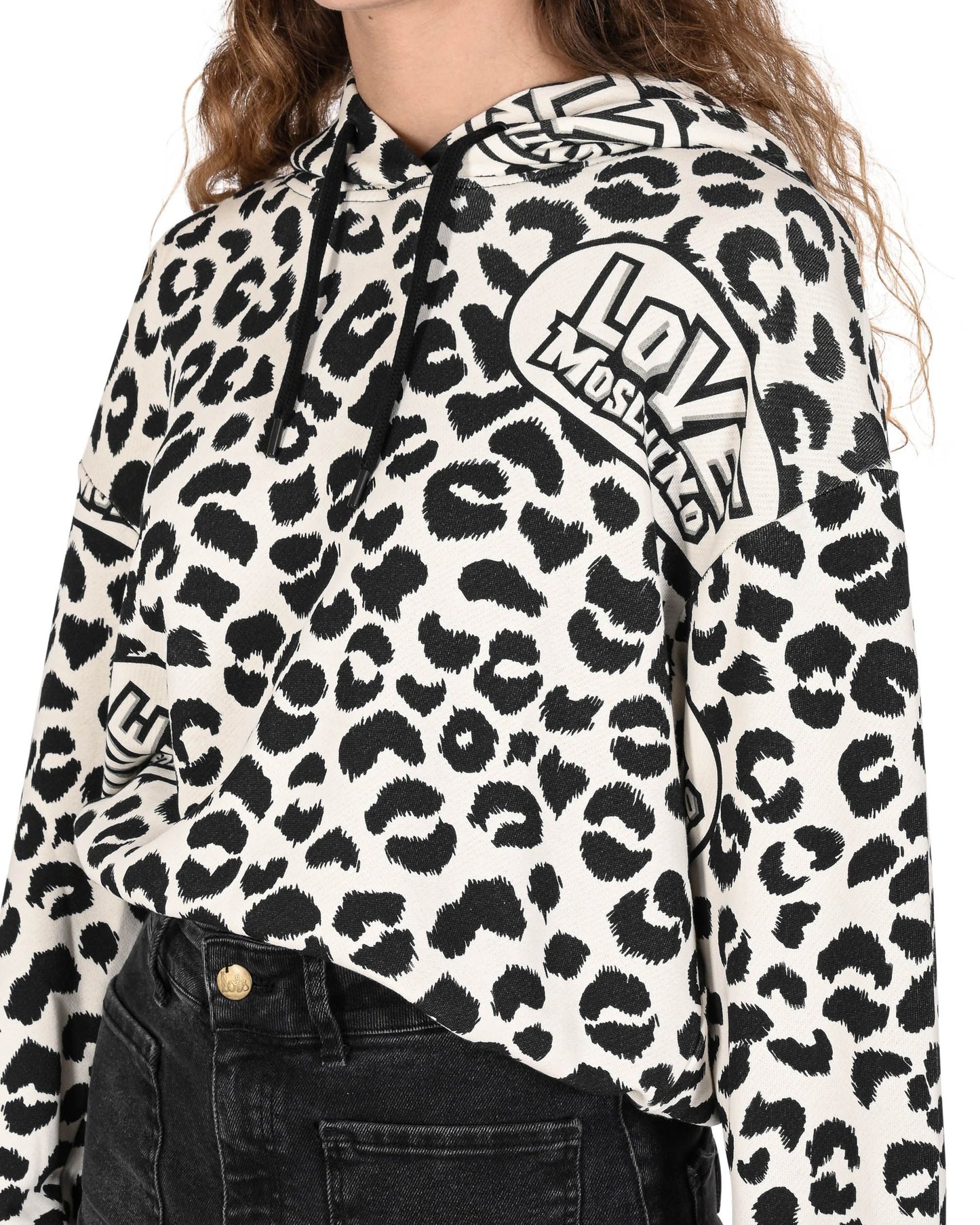 Love Moschino Womens Sweatshirt W 6 477 00 M 4408 0010 LEOLOVE F.PANNA