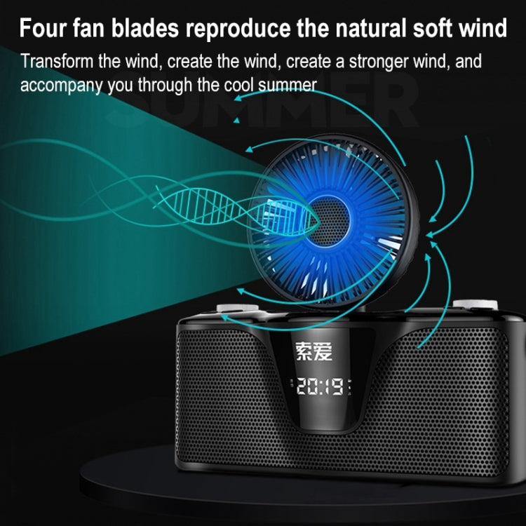 SOAIY K2 Wireless Bluetooth Subwoofer Insert Card 3D Surround Mini