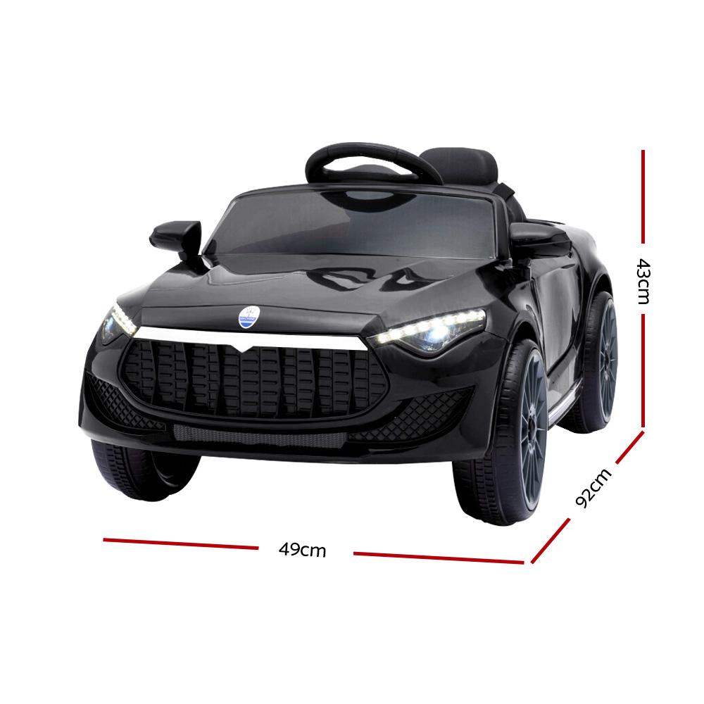 Rigo Kids Ride On Car Electric Toys 12V Battery Remote Control Black