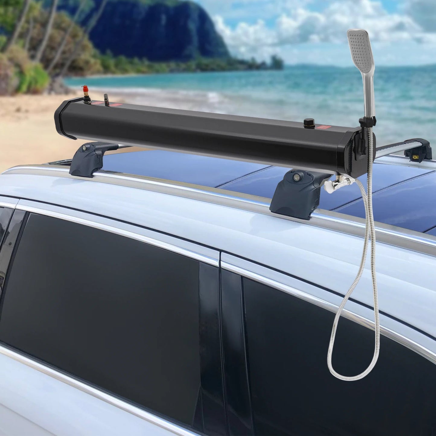 Portable Car Roof Shower Water Tank for Camping RV SUV Outdoor Use