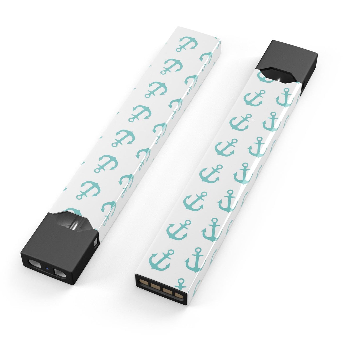 Teal Micro Anchors - Premium Decal Protective Skin-Wrap Sticker