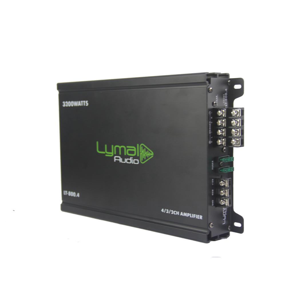 LT-800.4 3200 Watts 4 Channel Car Amplifier