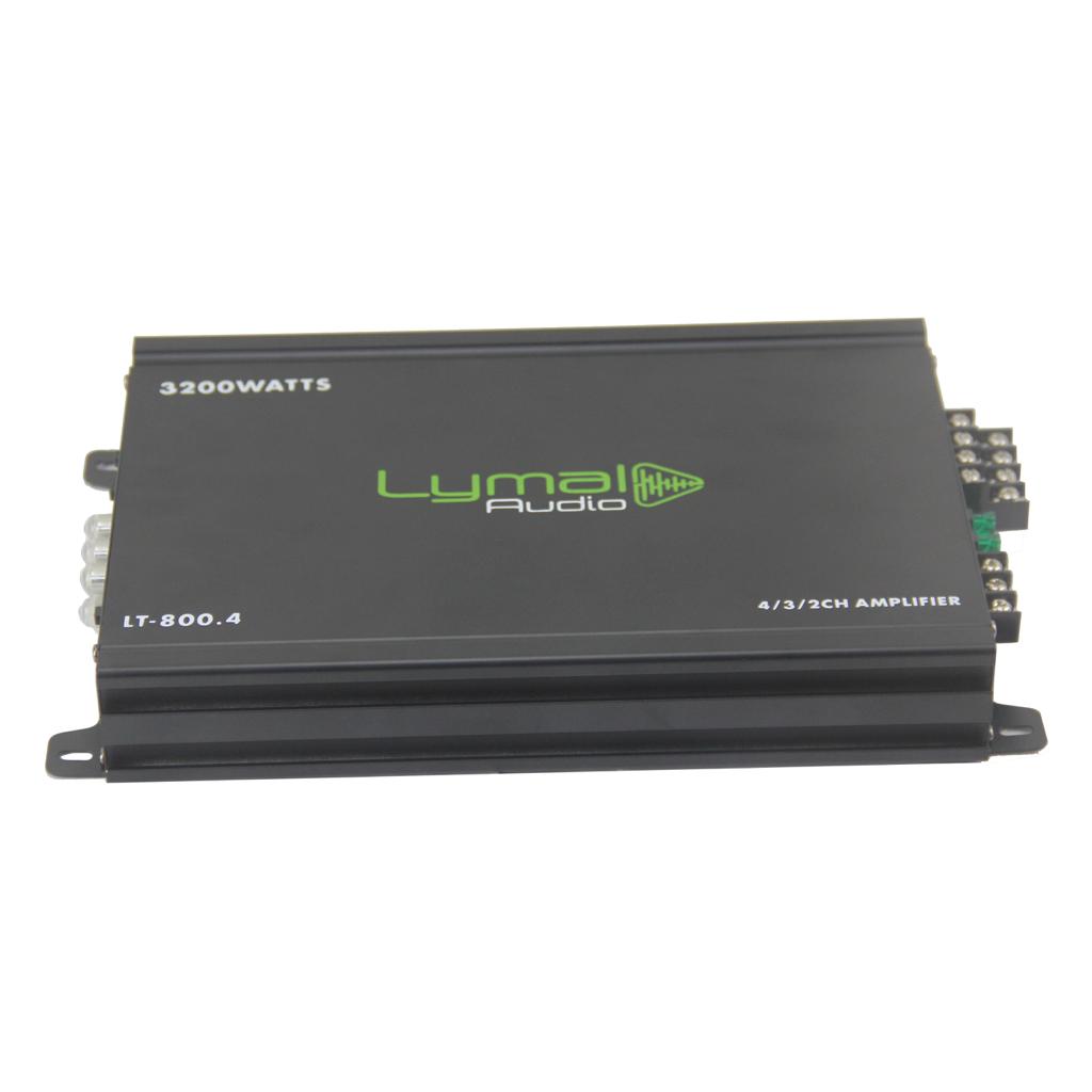 LT-800.4 3200 Watts 4 Channel Car Amplifier