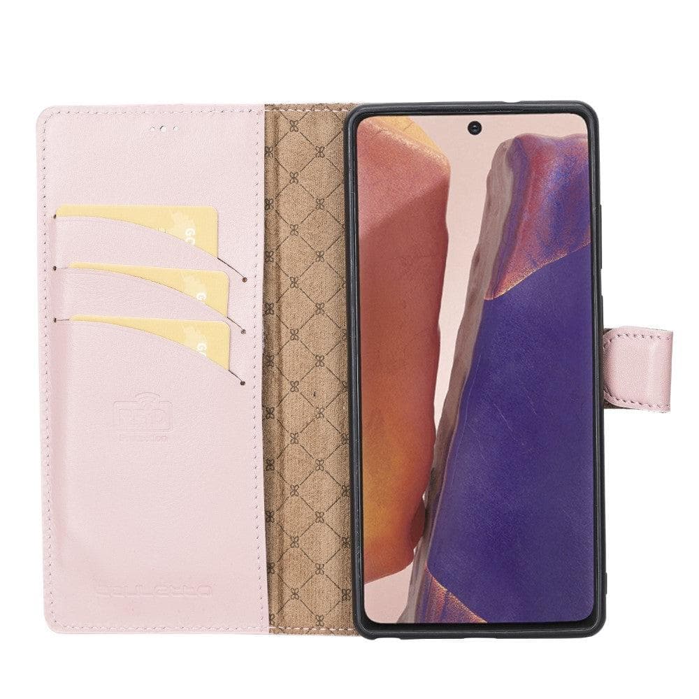 Samsung Galaxy Note 20 Series Detachble Leather Wallet Case - MW