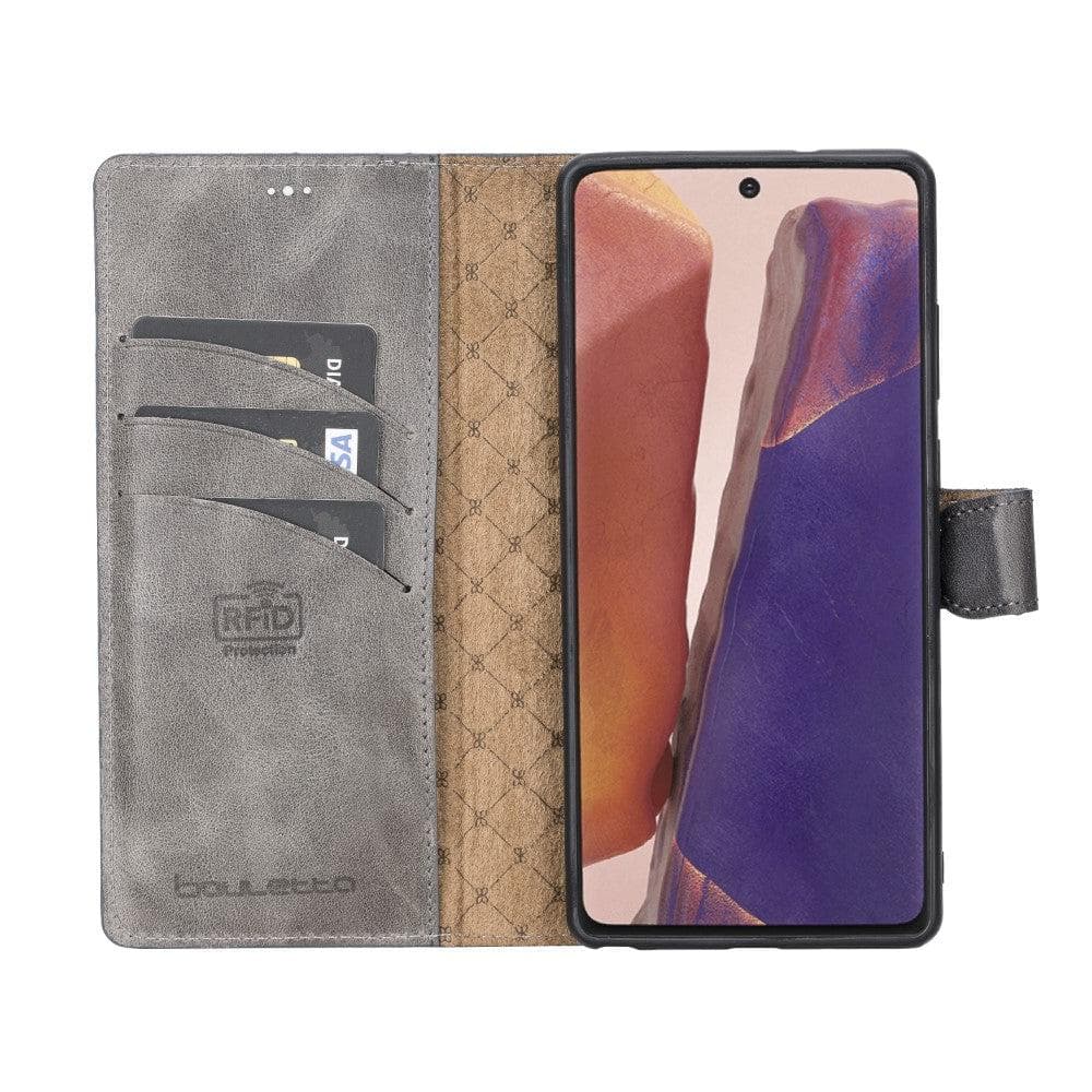 Samsung Galaxy Note 20 Series Detachble Leather Wallet Case - MW