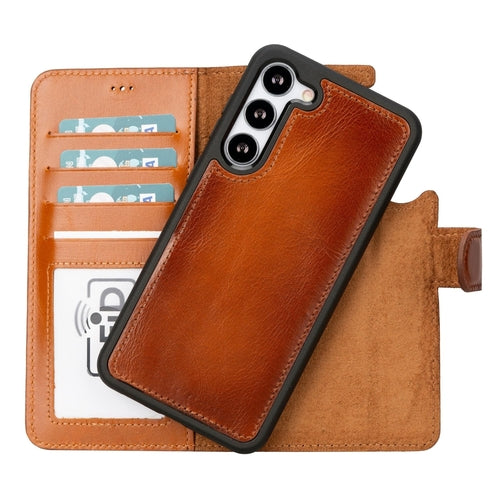 Buffalo Samsung Galaxy S21 FE Detachable Leather Wallet Case