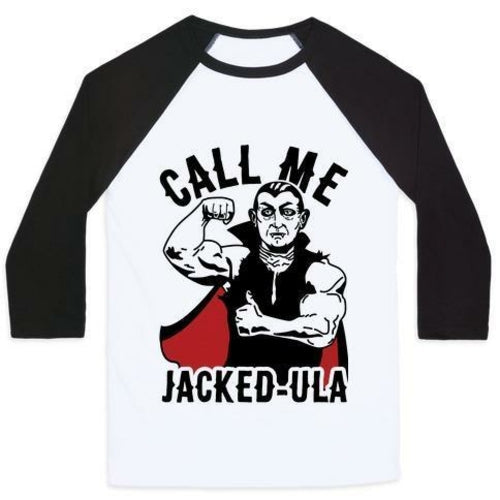 CALL ME JACKED-ULA UNISEX CLASSIC BASEBALL TEE