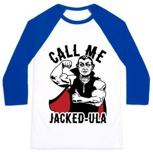 CALL ME JACKED-ULA UNISEX CLASSIC BASEBALL TEE