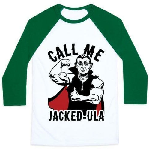 CALL ME JACKED-ULA UNISEX CLASSIC BASEBALL TEE