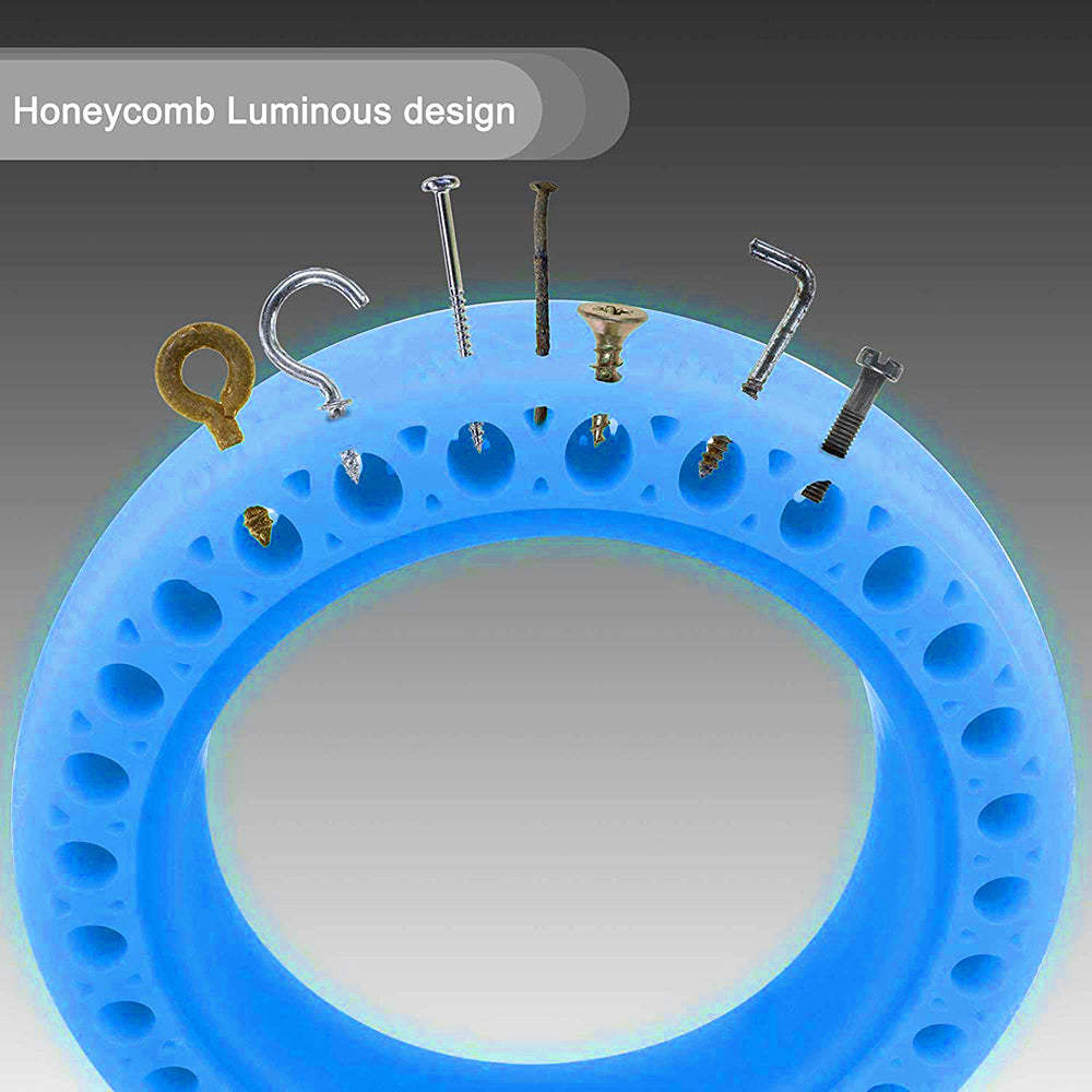 Electric Scooter Tire Fluorescent Blue