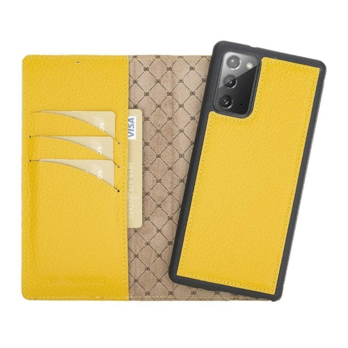 Samsung Galaxy Note 20 Series Detachble Leather Wallet Case - MW