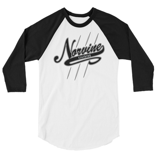 Norvine Baseball Vintage 3/4 Sleeve Raglan Shirt