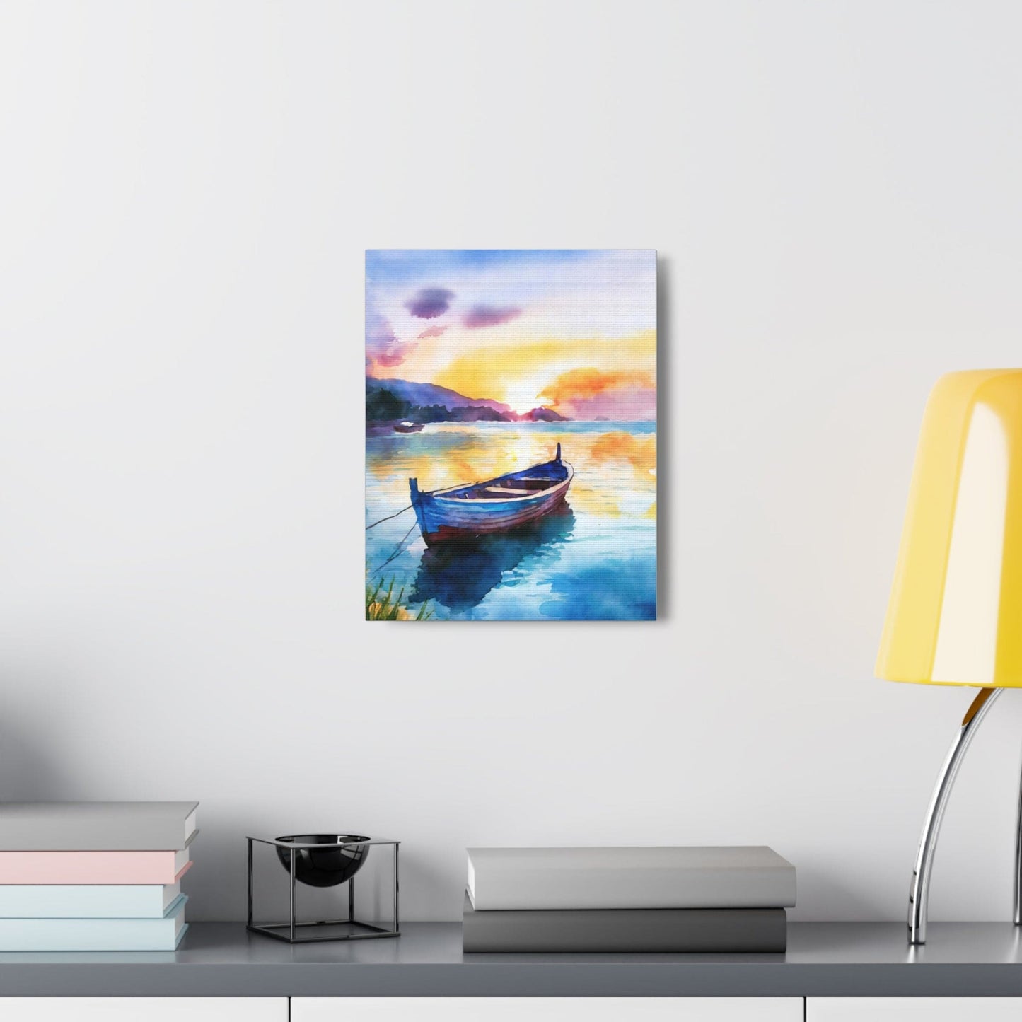 Wall Art Decor - Canvas Print Artwork - Sunset by the Sea Print