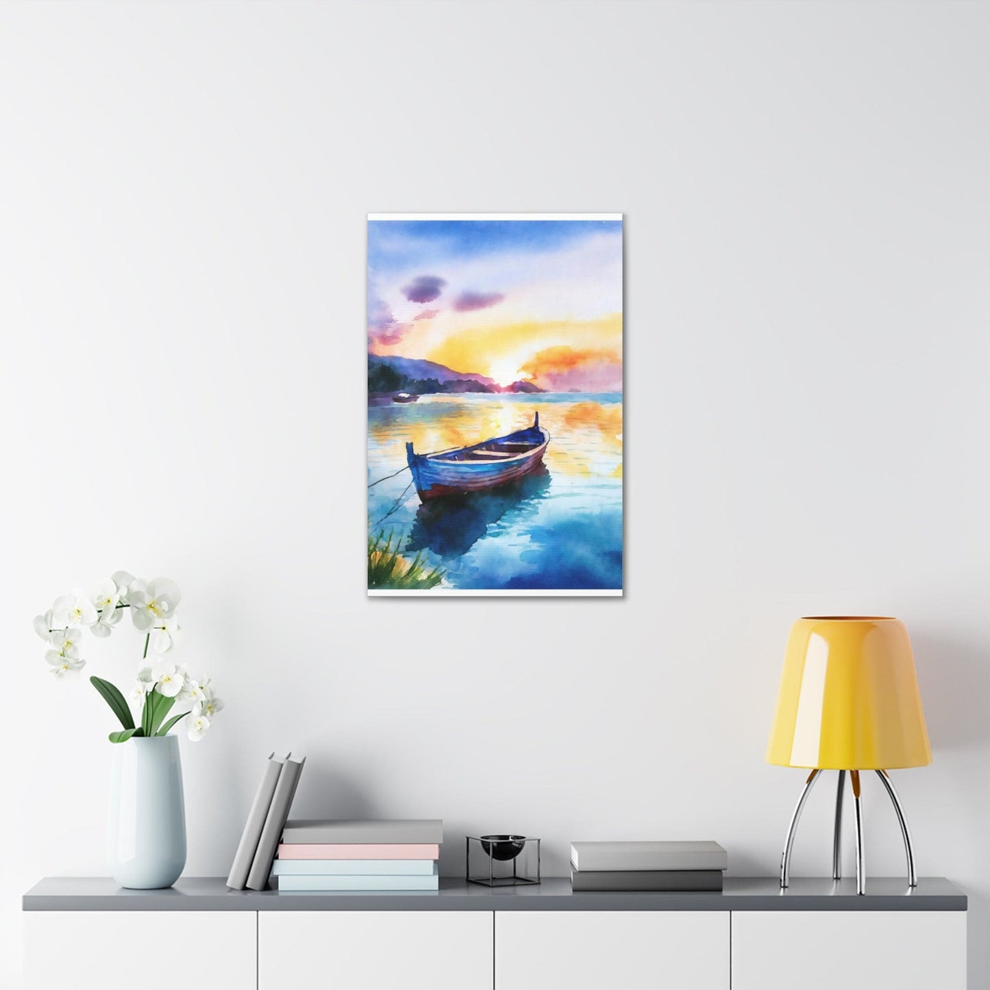 Wall Art Decor - Canvas Print Artwork - Sunset by the Sea Print